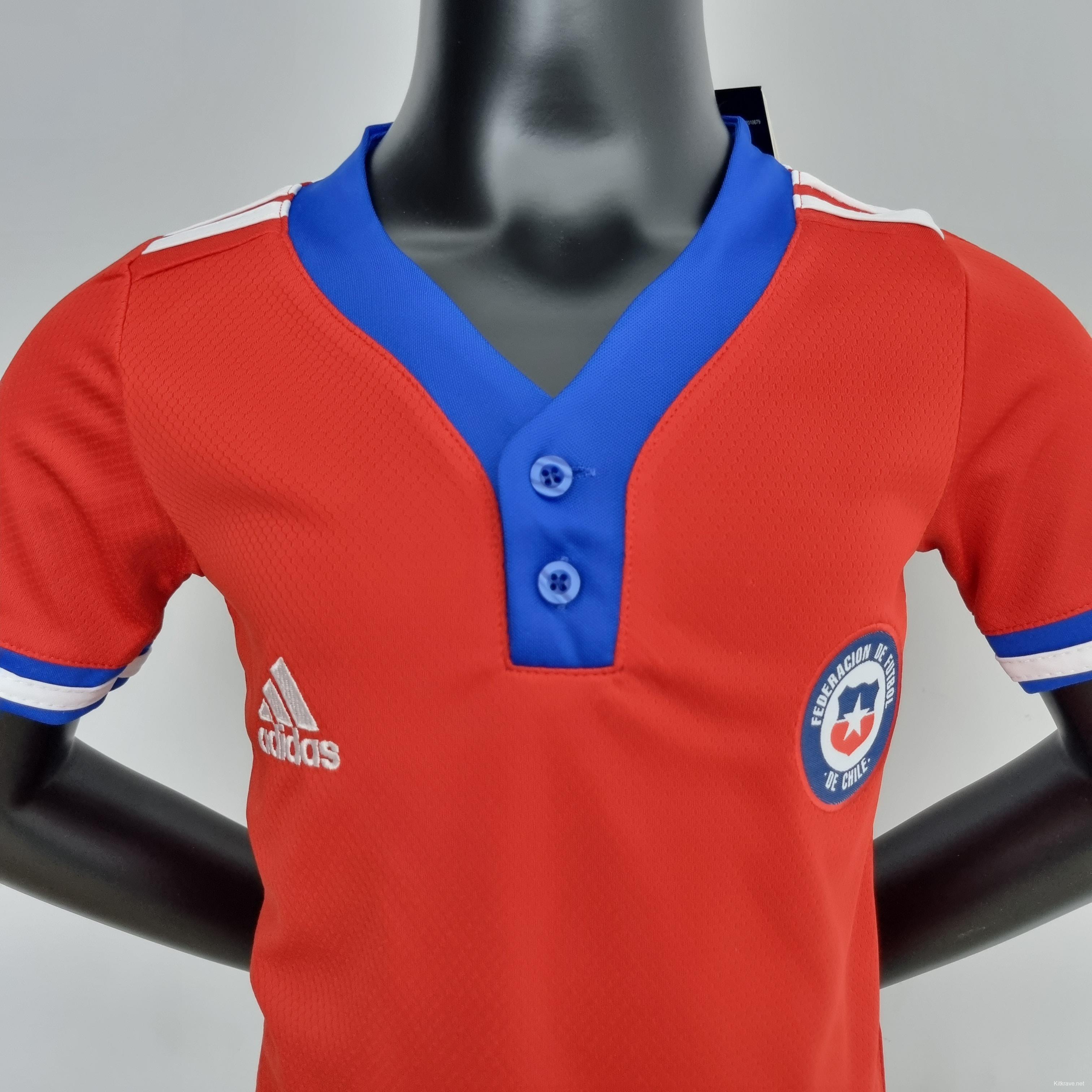 2022 Chile home Soccer Jersey