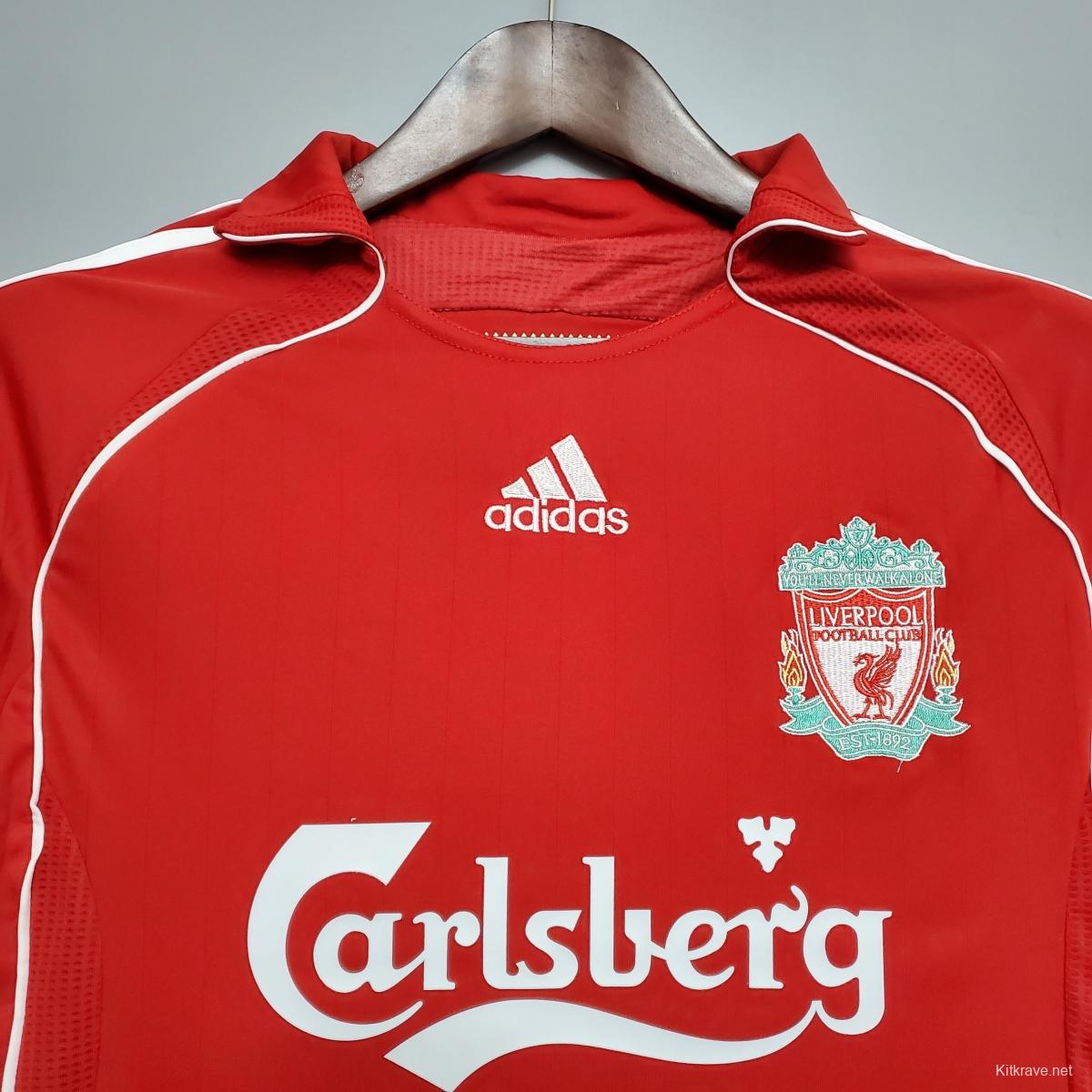 Retro Liverpool 06/07 home Soccer Jersey