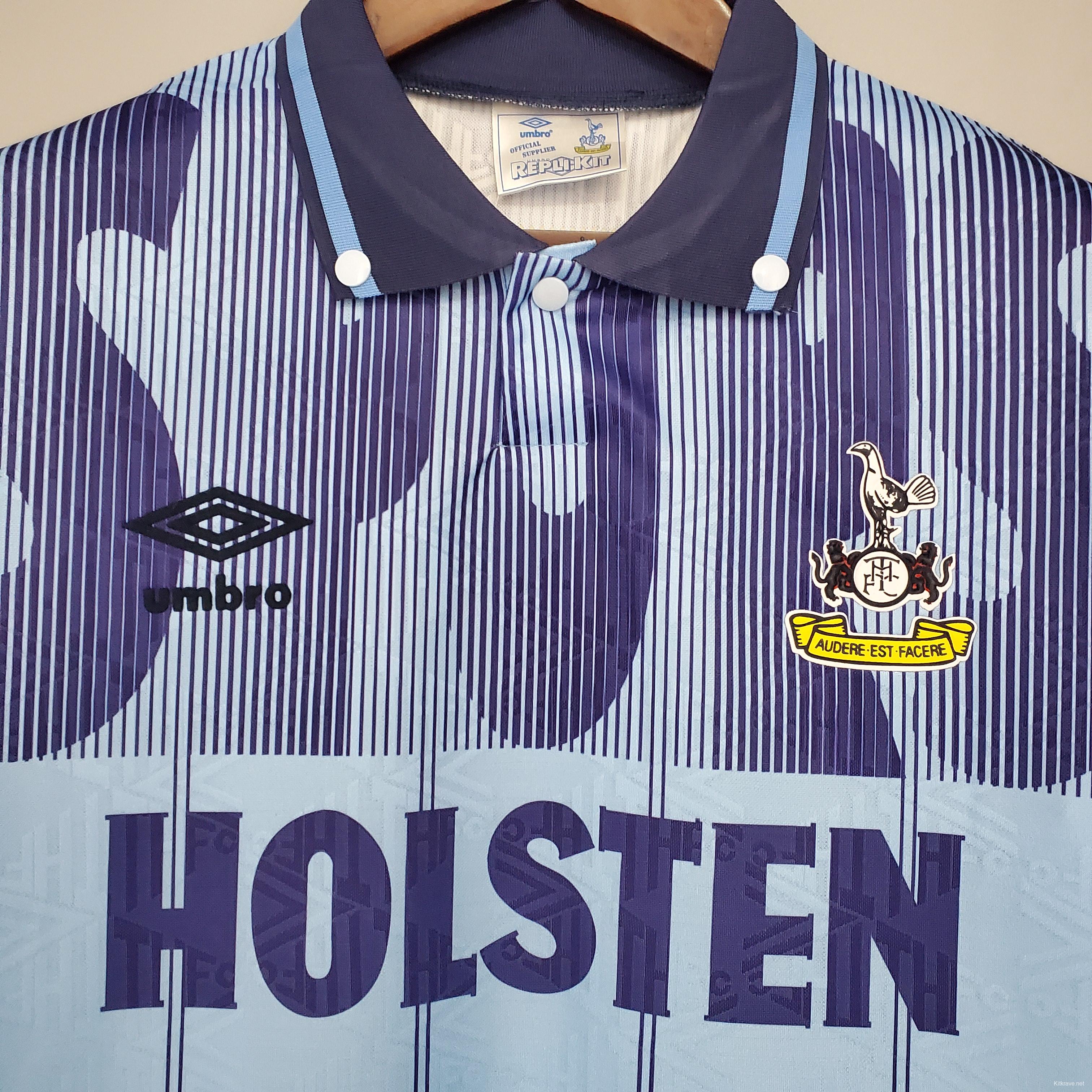 Retro Tottenham 92/94 third away Soccer Jersey