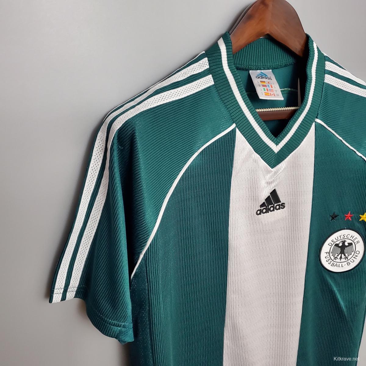 Retro 1998 Germany away Soccer Jersey