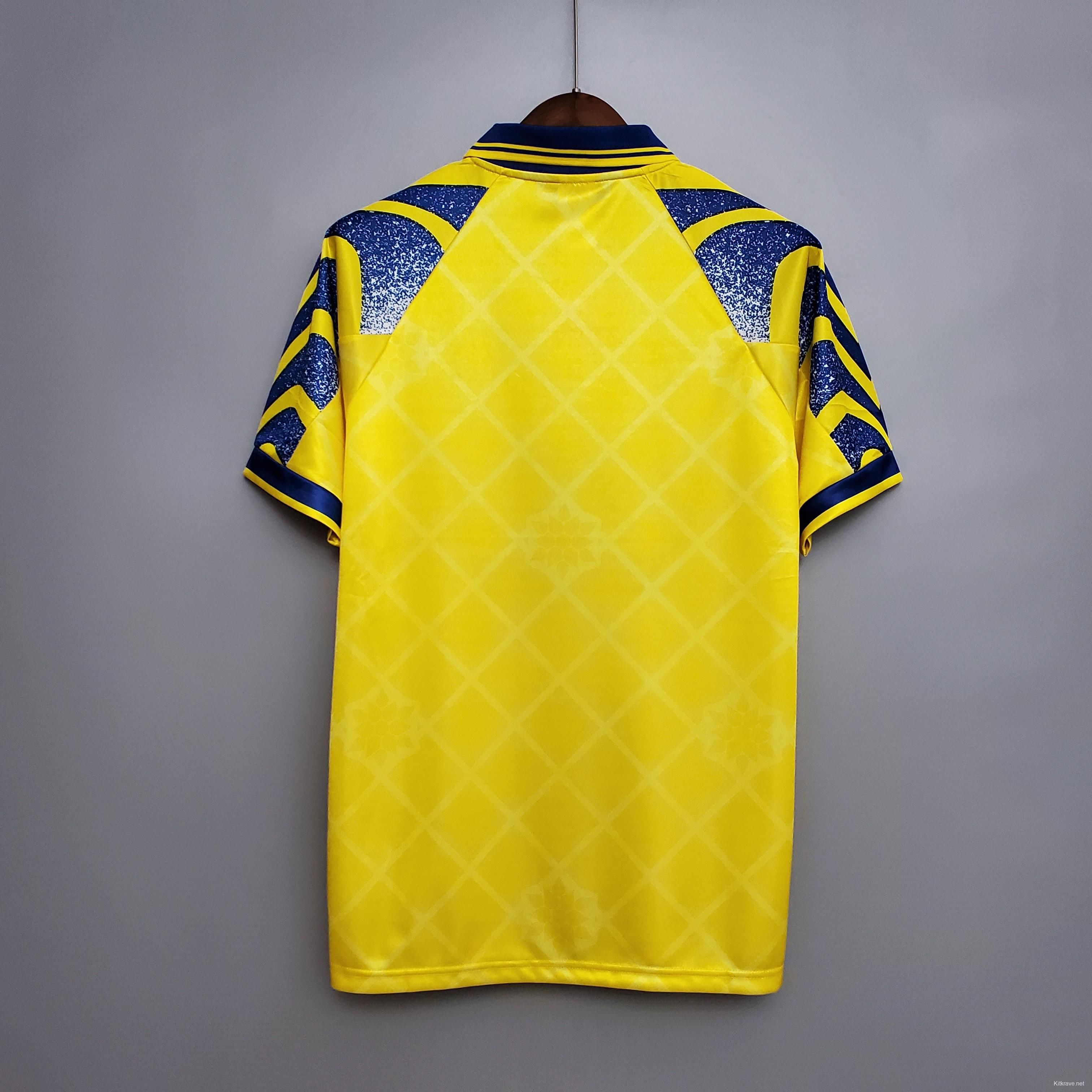 Retro Parma 95/97 Yellow Soccer Jersey