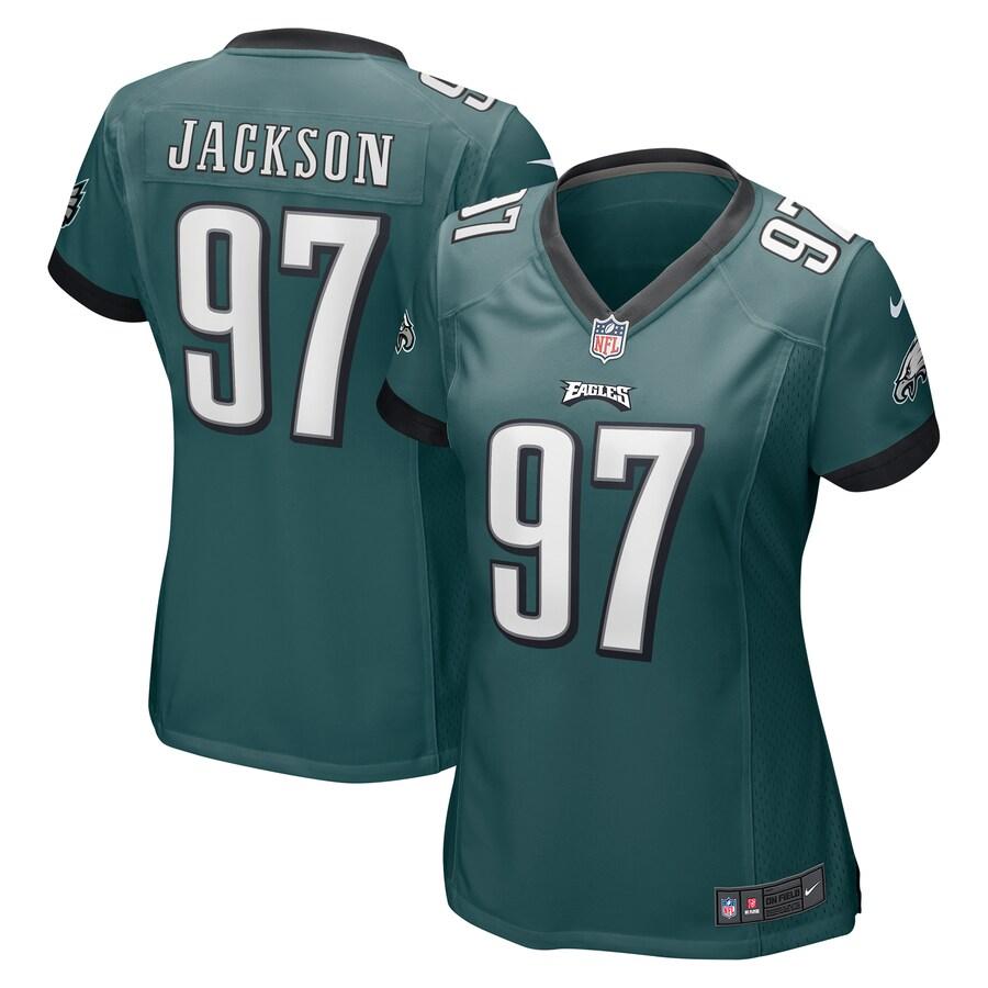 Women's Malik Jackson Midnight Green Player Limited Team Jersey