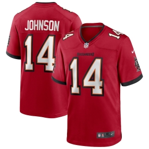 Men's Brad Johnson Red Retired Player Limited Team Jersey