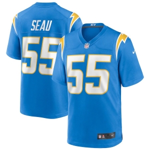 Men's Junior Seau Powder Blue Retired Player Limited Team Jersey