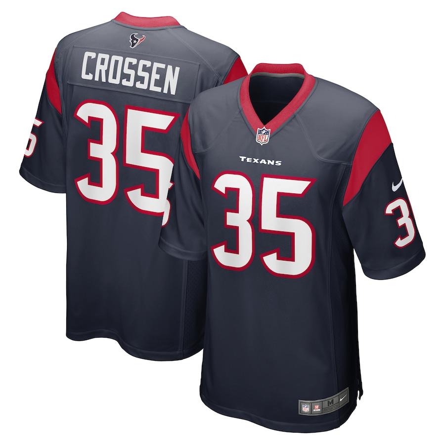 Men's Keion Crossen Navy Player Limited Team Jersey