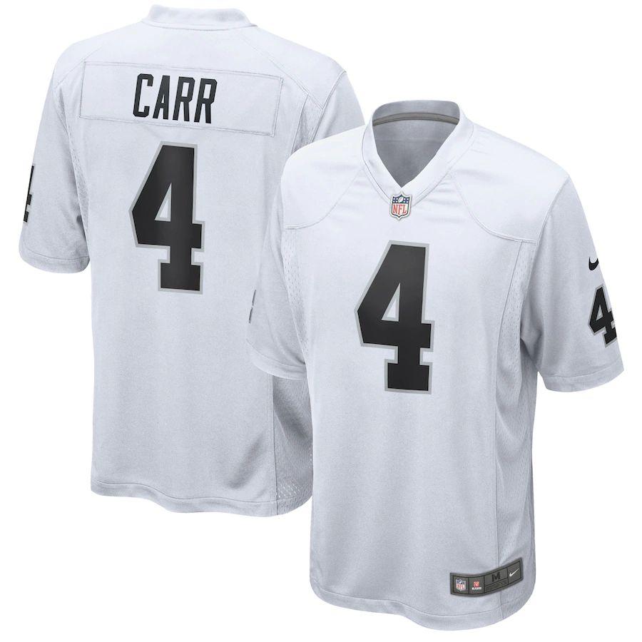 Mens Derek Carr White Player Limited Team Jersey