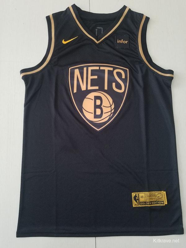 Kevin Durant 7 Black Golden Edition Jersey