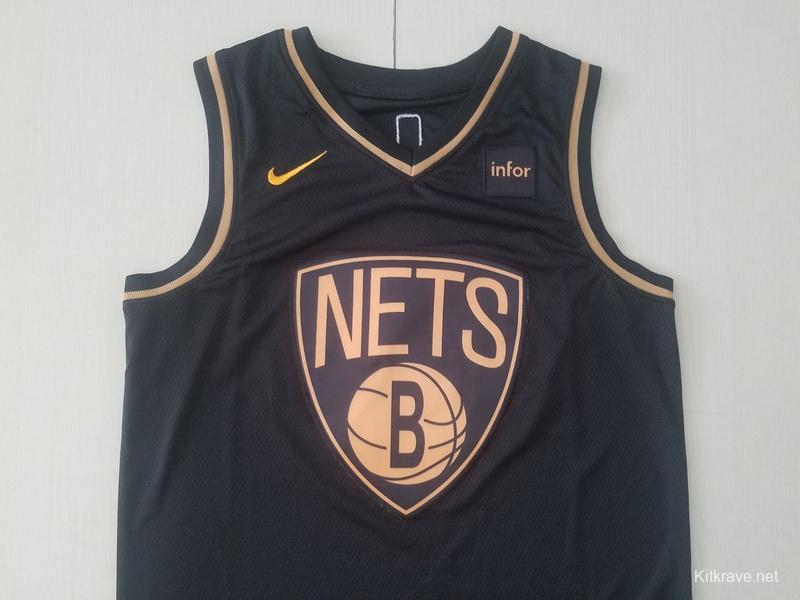 Kyrie Irving 11 Black Golden Edition Jersey