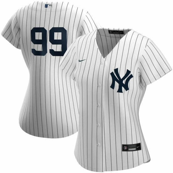 Women's Aaron Judge White Home 2020 Player Team Jersey