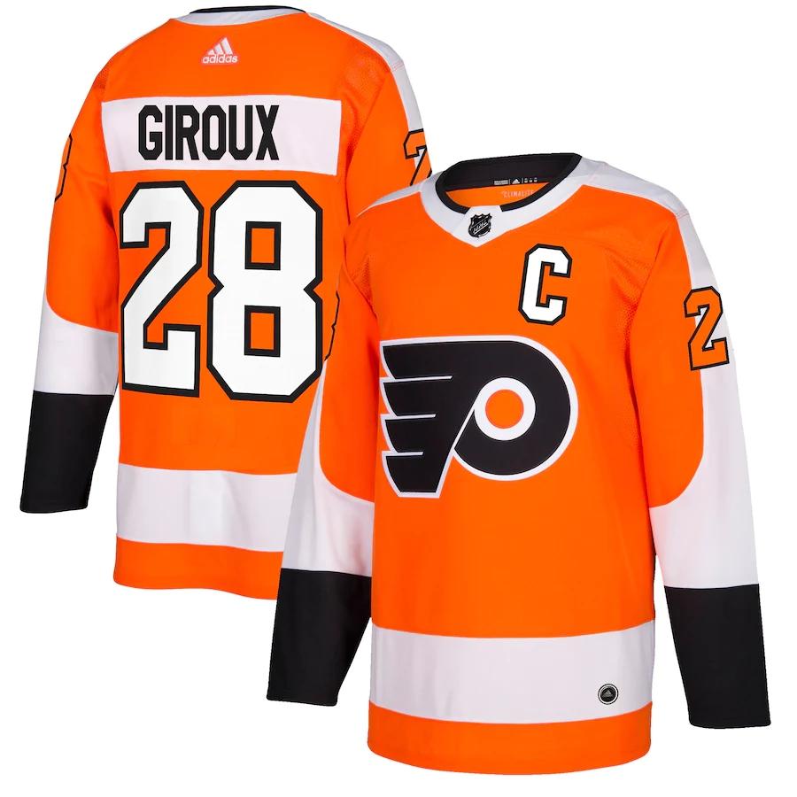 Youth Claude Giroux Orange Player Team Jersey