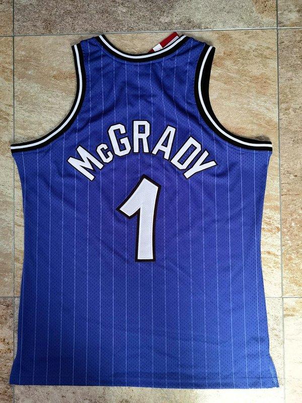 Men's Tracy McGrady Blue Retro Classic Team Jersey