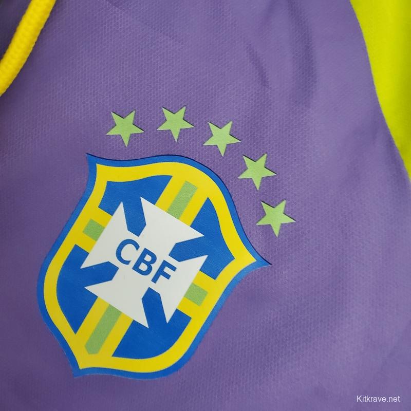 Windbreaker Brazil Purple Black