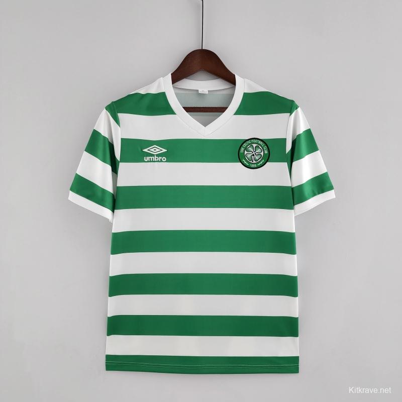 Retro 80/81 Celtic Home Soccer Jersey