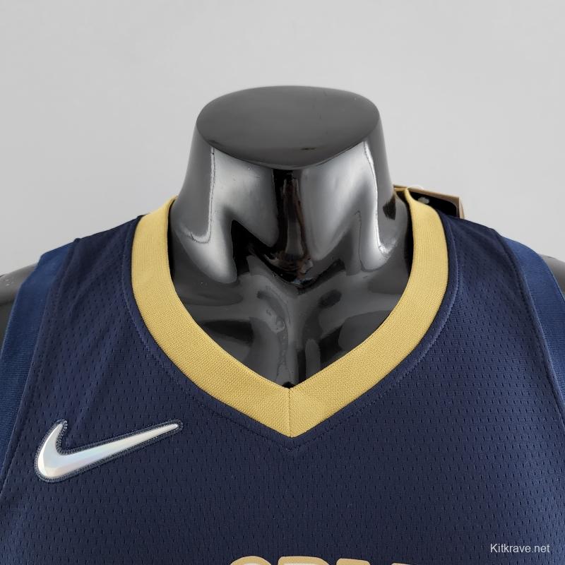 75th Anniversary New Orleans Pelicans Williams #1 Navy Blue NBA Jersey