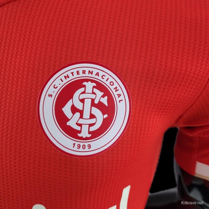 Player Version 22/23 SC Internacional Home Soccer Jersey