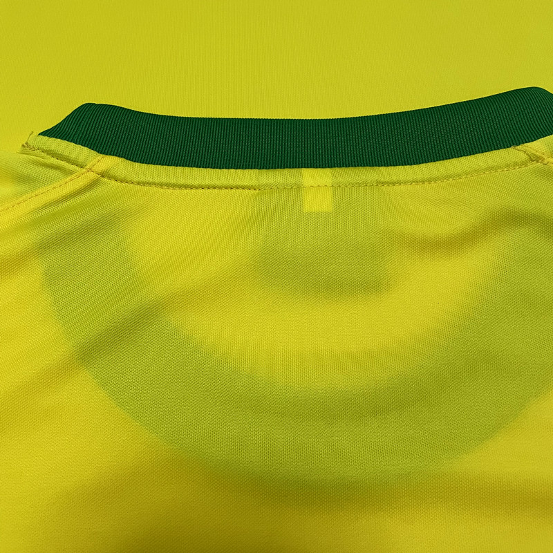 Retro 1970 Brazil Home Soccer Jersey