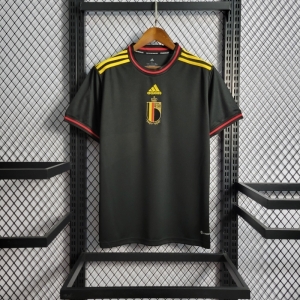 2022 Belgium Away Soccer Jersey