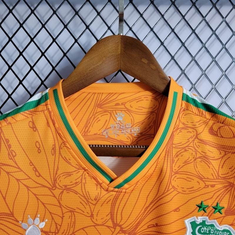 22/23 Ivory Coast Orange Training Jersey