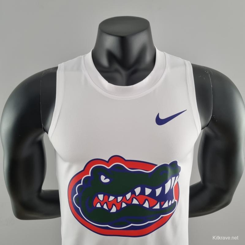 2022 Nike White Vest Shirts "Crocodile"#K000189