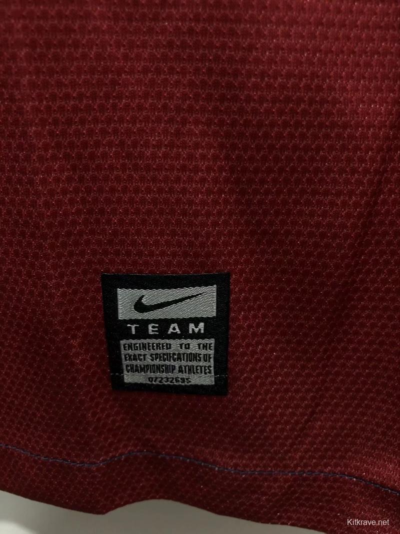 Retro 08/09 Barcelona Home Champions Version Soccer Jersey