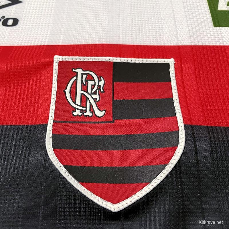 Retro 1995 Flamengo Away Soccer Jersey