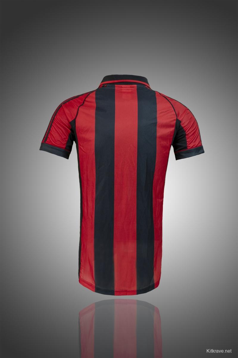 RETRO 98/00 AC Milan Home Soccer Jersey