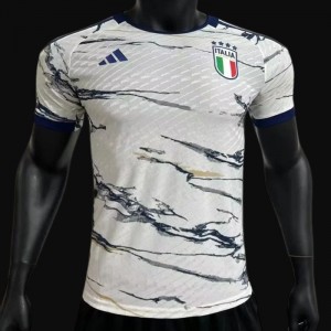 Player Version 2023 Italy Away White Jersey