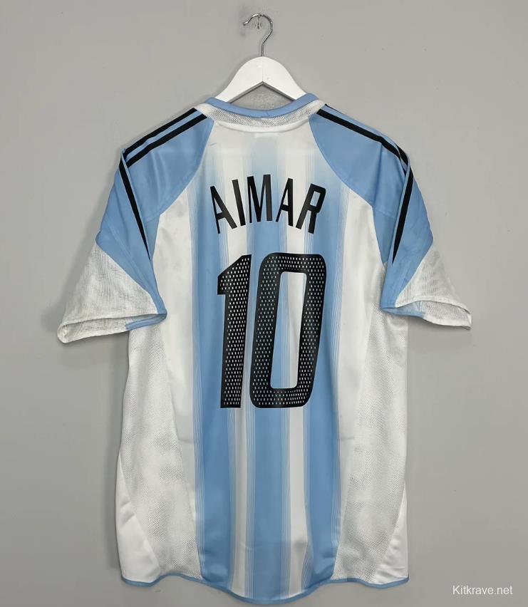 Retros 2004 Argentina Home Jersey