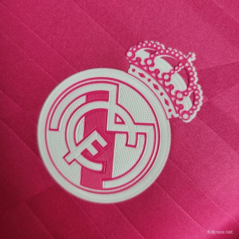 Retro 14-15 Real Madrid Away Pink Jersey