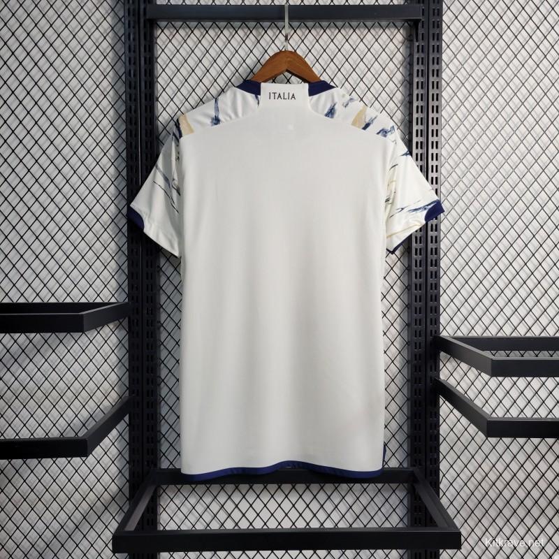 Retro 2023 Italy Away White Jersey