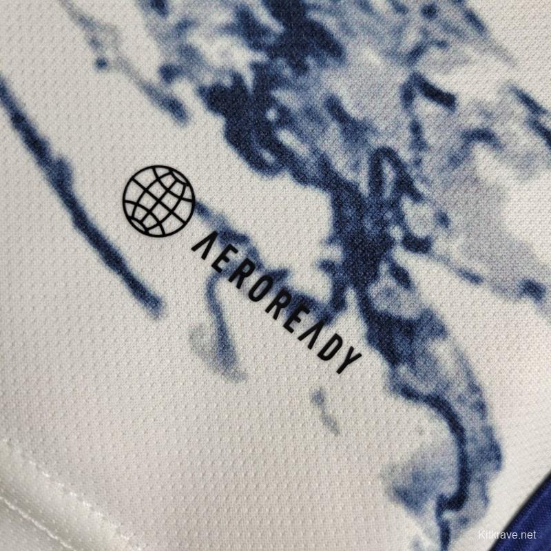 Retro 2023 Italy Away White Jersey