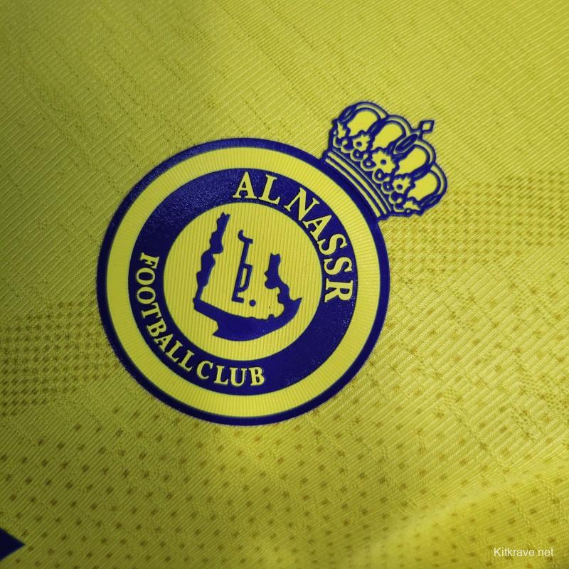 Player Version 23-24 Al-Nassr FC Home Jersey