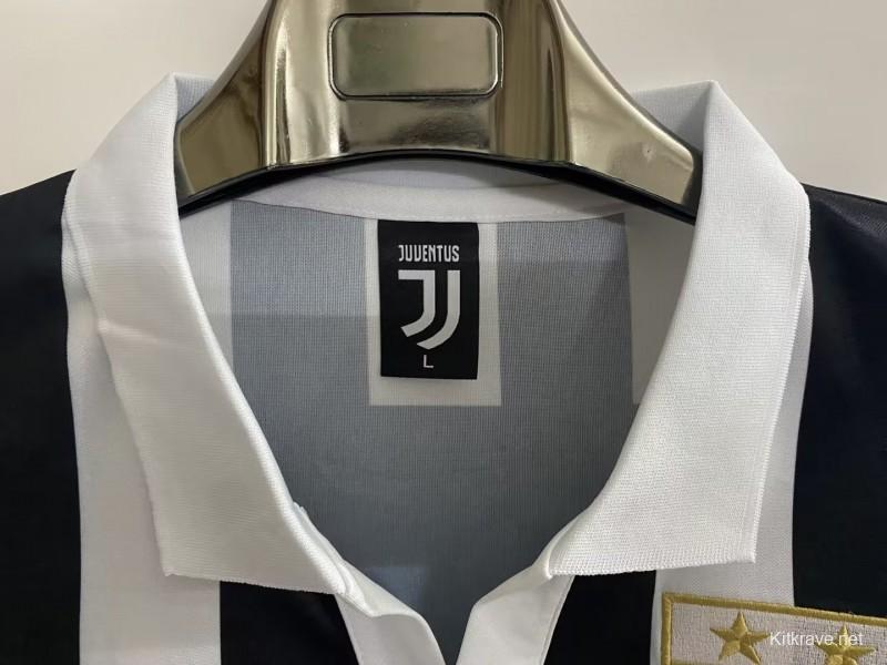 Retro 84/85 Juventus Home Jersey