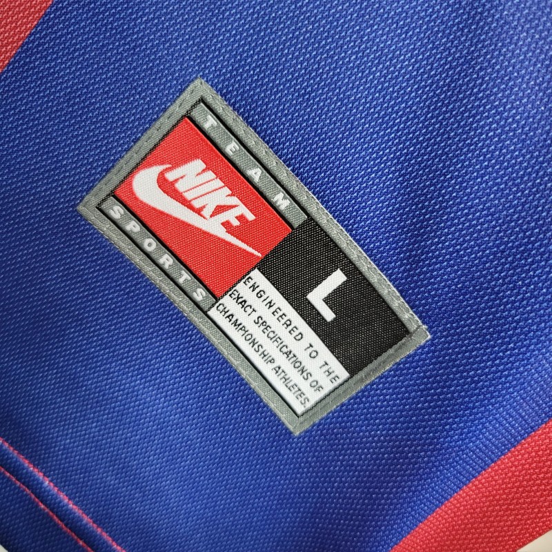 Retro 98-99 Barcelona Home Soccer Jersey