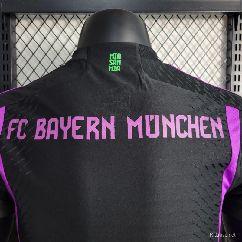 Player Version 23-24 Bayern Munich Black Special Edition Jersey