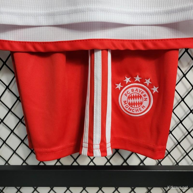 23-24 KIDS Bayern Munich Home Jersey