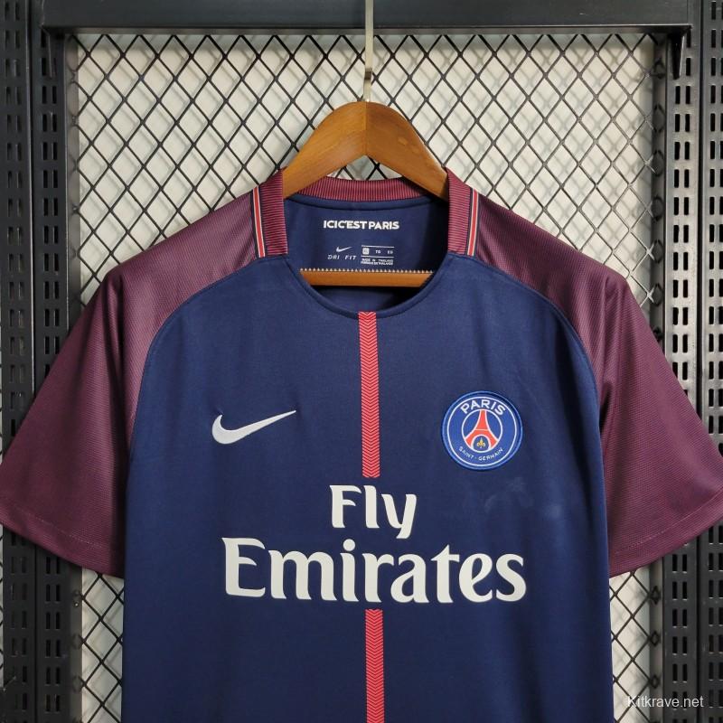 Retro 17-18 PSG Home Jersey