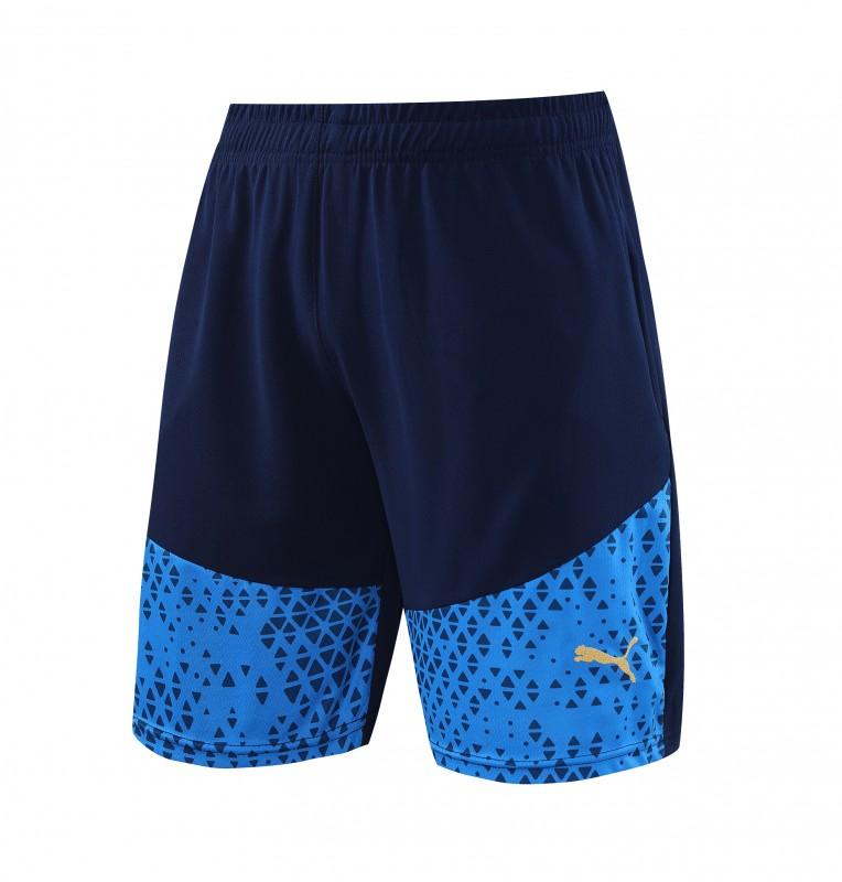 23 24 Olympique Marseille Blue Short Sleeve+Shorts