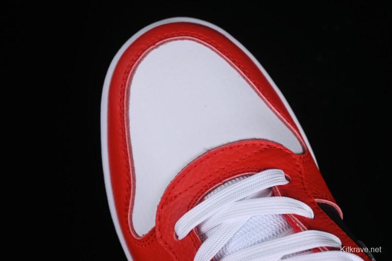 Nike Ebernon Low Premium Black White Low-Top Versatile Breathable Casual Sneakers - AQ1774-101