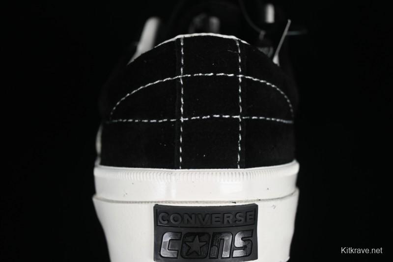 Converse One Star Academy Pro Classic Black & White One Star Retro Casual Skate Shoes - A06426C