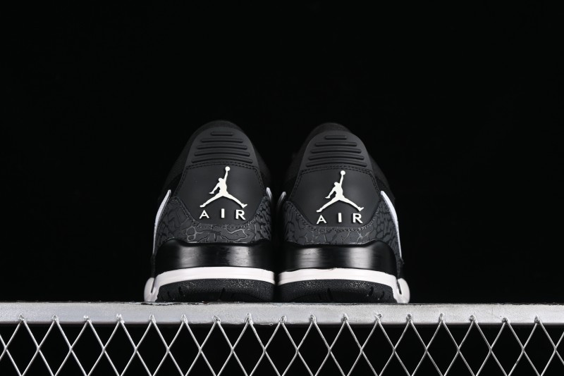 Nike Air Jordan Legacy AJ312 Low Top Sneakers with Velcro Strap Triple Fusion Design - CD7069-001