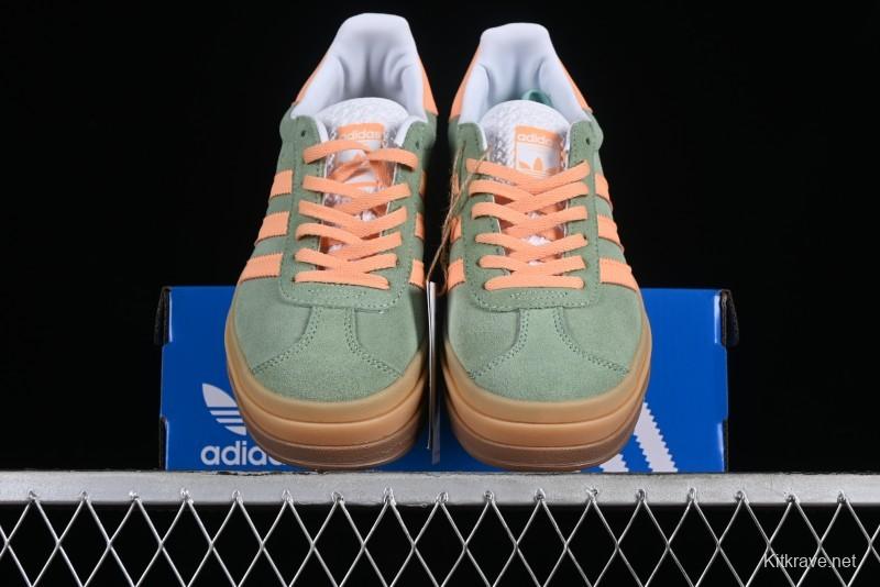 Adidas Originals Gazelle Bold IH7495 Low-Top Sneakers with Thick Sole for Casual Wear Anti-Slip and Durable - IH7495