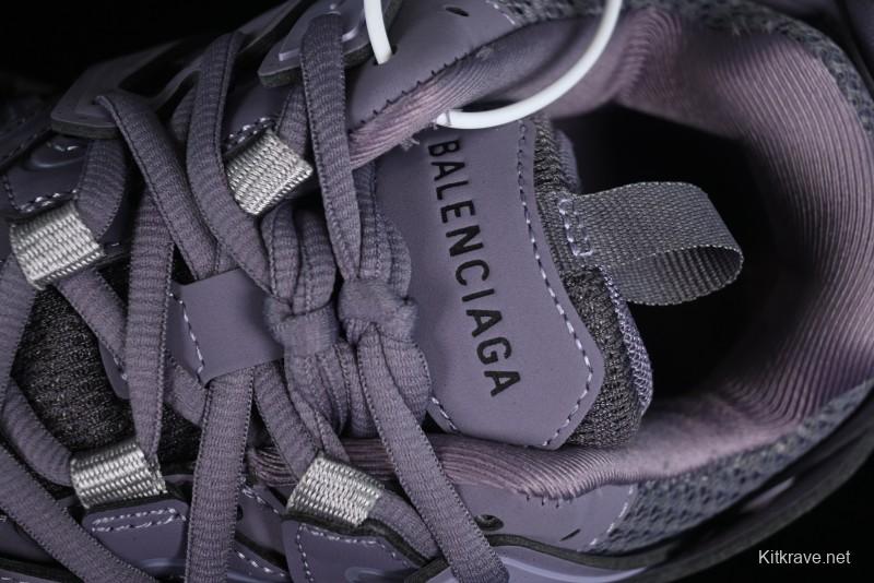 Balenciaga Track Sneaker Tess with Transparent Heel Strap - W1AC50620