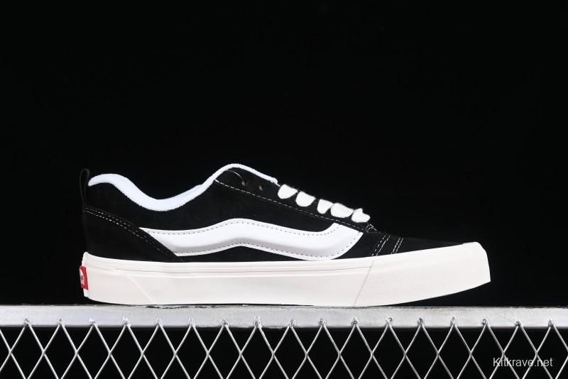 Vans Classics Knu Skool Retro Skate Shoes with Chunky Silhouette - VN0009QCBF2