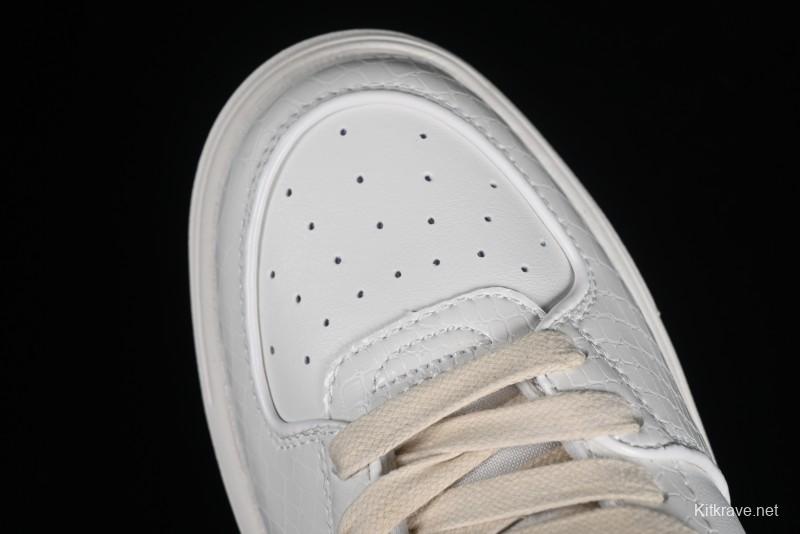 MLB Chunky Liner Metal Senior Series Lightweight Platform Casual Sneakers with 6cm Height Increase - 3ASXCLX4N50WHS