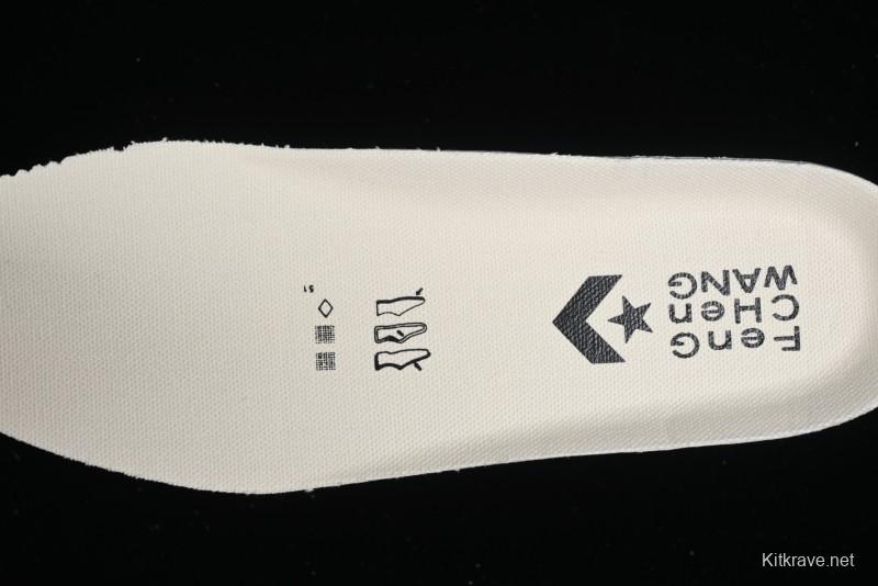 Feng Chen Wang Converse Chuck 70 Low Unisex Deconstructed Canvas Sneakers - A07636C