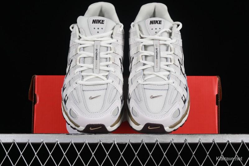 Nike P-6000 Retro Casual Sport Dad Shoes with Layered Design and Lightweight Body - HF0728-201
