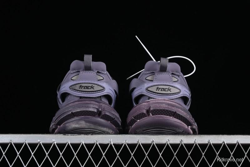Balenciaga Track Sneaker Tess with Transparent Heel Strap - W1AC50620