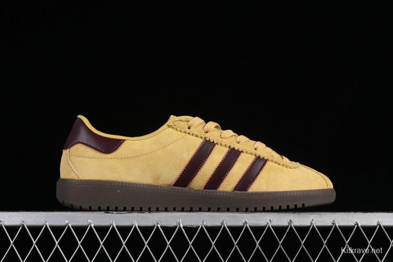 Adidas Originals Bermuda JI4279 Suede Slip-Resistant Lightweight Low-Top Sneakers - JI4279