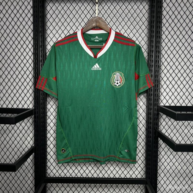 Retro 2010 Mexico Home Jersey